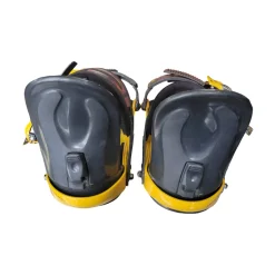 Used Ride PRESTON SNOWBOARD BINDINGS Mens Binding Only Yellow LG