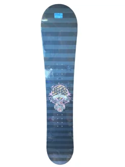 Used Ride RAPTURE Womens Snowboard Only Black 140 cm
