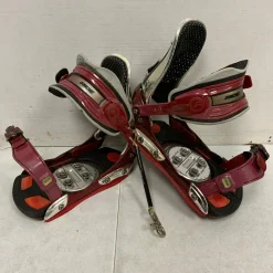 Used Ride TEAM Mens Binding Only Red LG