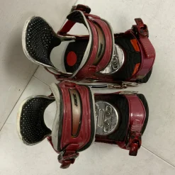 Used Ride TEAM Mens Binding Only Red LG
