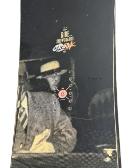 Used Ride THE CROOK 158 cm Snowboard Black