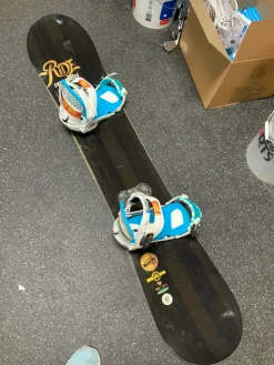 Used Ride WILD LIFE SERIES Mens Board/Bindings Brown 167 cm