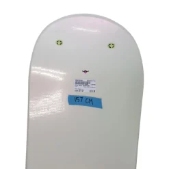 Used Ride ZERO SNOWBOARD Mens Snowboard Only White 157 cm