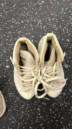 Used Riedell 101 Girls Figure Skate White Youth 10.0