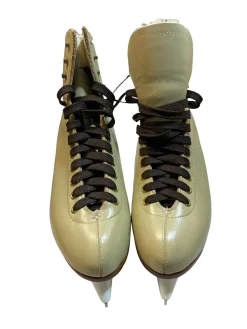Used Riedell 0831 WomensFigure Skate Brown Senior 6.5
