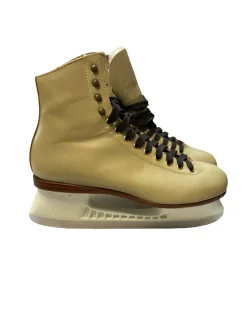 Used Riedell 0831 WomensFigure Skate Brown Senior 6.5