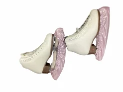 Used Riedell 121 WomensFigure Skate White Senior 6.5