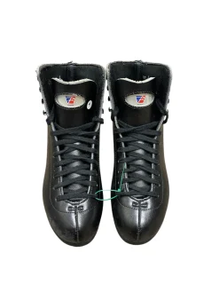 Used Riedell 115B Mens Figure Skate Black Senior 4