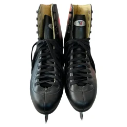 Used Riedell 110B Mens Figure Skate Black Senior 12