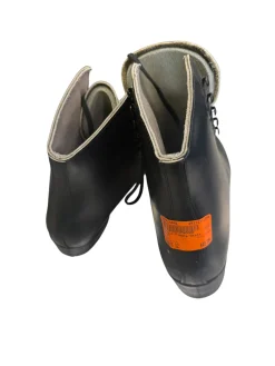 Used Riedell BLACK Mens Figure Skate Black Senior 12
