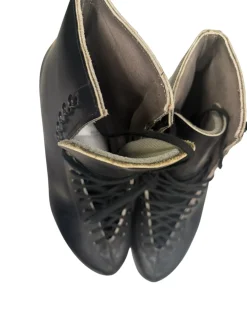 Used Riedell BLACK Mens Figure Skate Black Senior 12