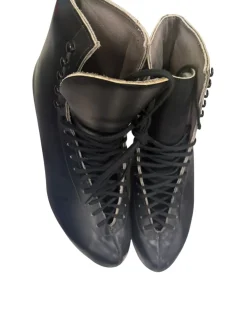 Used Riedell BLACK Mens Figure Skate Black Senior 12