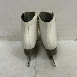 Used Riedell DIAMOND WomensFigure Skate White Senior 8.5