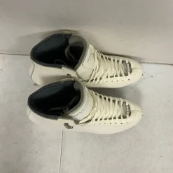 Used Riedell DIAMOND WomensFigure Skate White Senior 8.5