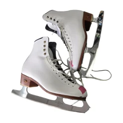 Used Riedell FIGURE SKATES WomensFigure Skate White Senior 7