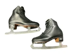 Used Riedell Mens Figure Skate Black Senior 7.5