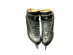 Used Riedell Mens Figure Skate Black Senior 7.5