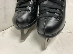 Used Riedell OPAL Boys Figure Skate Black Youth 12.0