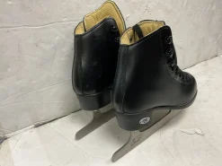 Used Riedell OPAL Boys Figure Skate Black Youth 12.0