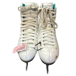 Used Riedell OPAL Womens Figure Skate White Senior 8
