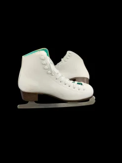 Used Riedell OPAL WomensFigure Skate White Senior 7