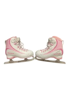 Used Riedell SOAR SOFTBOOT Girls Figure Skate Pink Junior 02