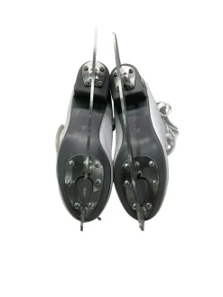 Used Riedell SPARKLE SZ 4 WomensFigure Skate White Senior 4