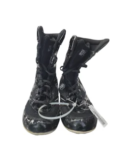 Used Ringside Boxing Shoes Black Senior 9