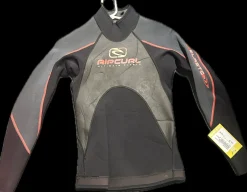 Used Rip Curl Mens Jacket Black And Red SM