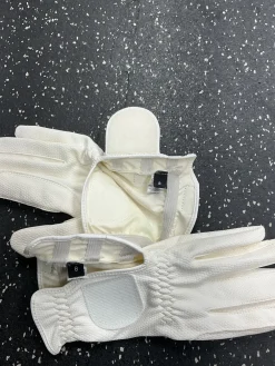 Used roeckl equestrian Womens Gloves White Senior