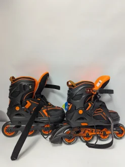 Used Roller Hockey Skates Black Adjustable