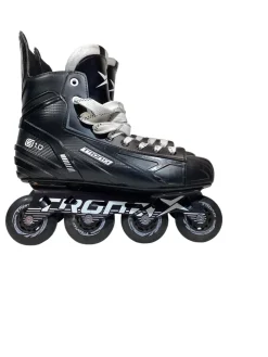 Used Roller Hockey Skates Black Senior 10.5