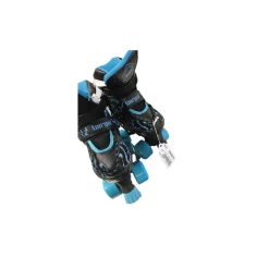 Used Roller Hockey Skates Black Adjustable
