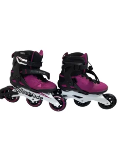 Used ROLLERBLADE MACROBLADE Senior Speed Skate Purple Senior 7