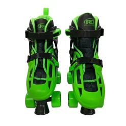 Used RollerDerby 3-6 Junior Roller Quad Skates Black Junior 06