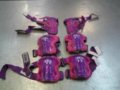 Used RollerDerby Inline Protective Set Pink SM