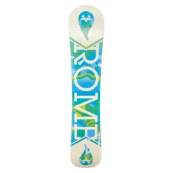 Used Rome ROME JETT Womens Snowboard Only White 146 cm
