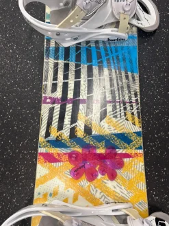 Used Rome SDS JETT Womens Board/Bindings White 144 cm
