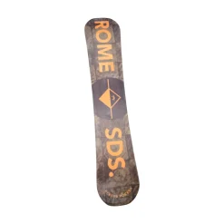 Used Rome SDS REVERB ROCKER SNOWBOARD 155 CM Mens Snowboard Only Orange 155 cm