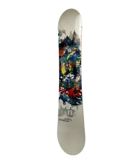 Used Rome VINYL Snowboard White 151 cm
