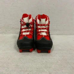Used Rossignol Boys NNN XC Ski Boots Red YT-10