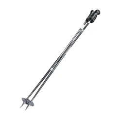 Used Rossignol 120CM SKI POLES Mens DH Ski Pole Black 120 cm / 48 in