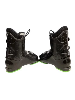 Used Rossignol COMP J Boys DH Ski Boot Black 245 MP - M06.5 - W07.5