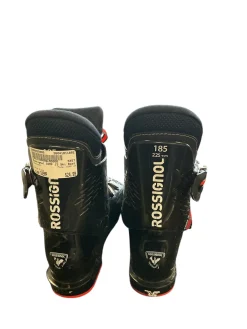 Used Rossignol COMP J3 Boys DH Ski Boot Black 185 MP - Y12