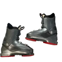 Used Rossignol COMP J4 Girls DH Ski Boot Grey 245 MP - M06.5 - W07.5