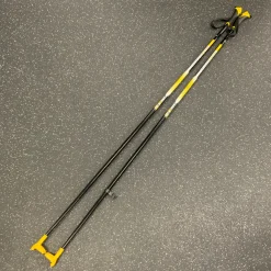 Used Rossignol DELTA Mens XC Ski Poles Black 150 cm / 59 in