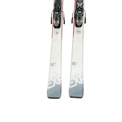 Used Rossignol EXP 78 Mens DH Ski/Binding Red 174 cm