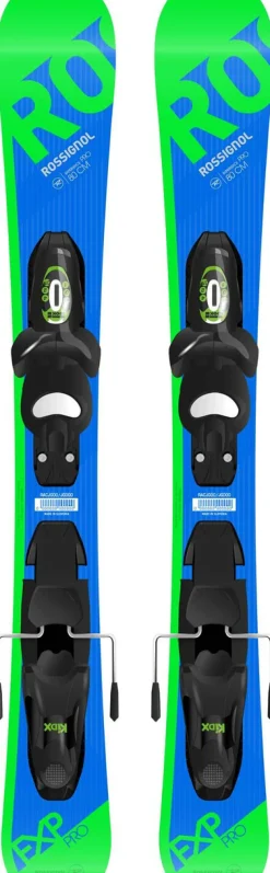 Used ROSSIGNOL EXP PRO 104cm kids skis