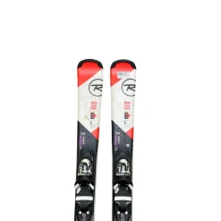 Used Rossignol EXPERIENCE RTL Boys DH Ski/Binding Red 134 cm