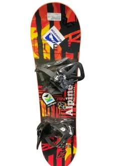 Used Rossignol JR BOARD + BINDING Boys Board/Binding Red 100 cm